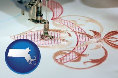 massachusetts machine embroidery