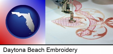 machine embroidery in Daytona Beach, FL